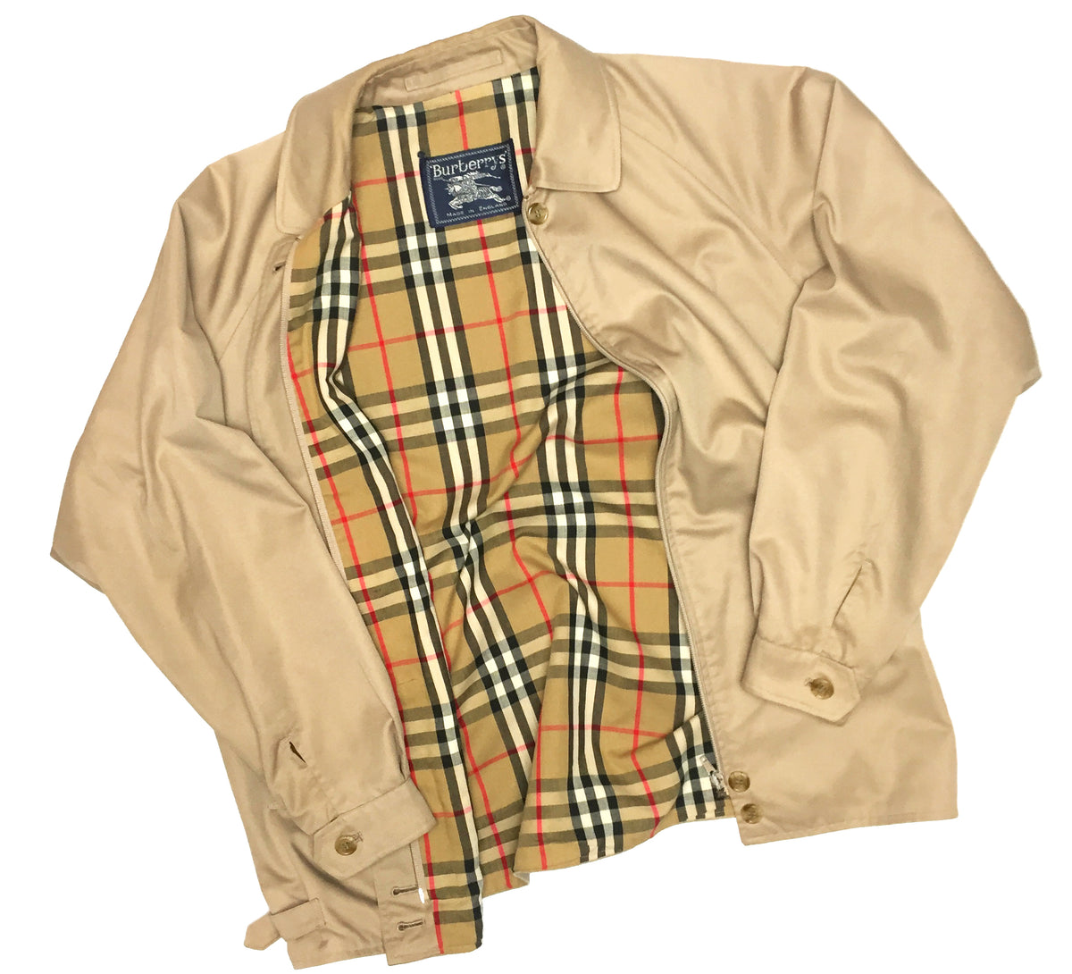 Vintage Burberry Harrington Jacket AQUA Variety Store